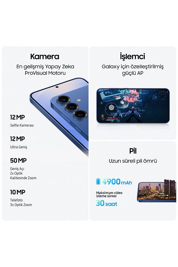 Samsung Galaxy S25+ 512 GB Buz Mavisi (Samsung Türkiye Garantili) - Görsel 6