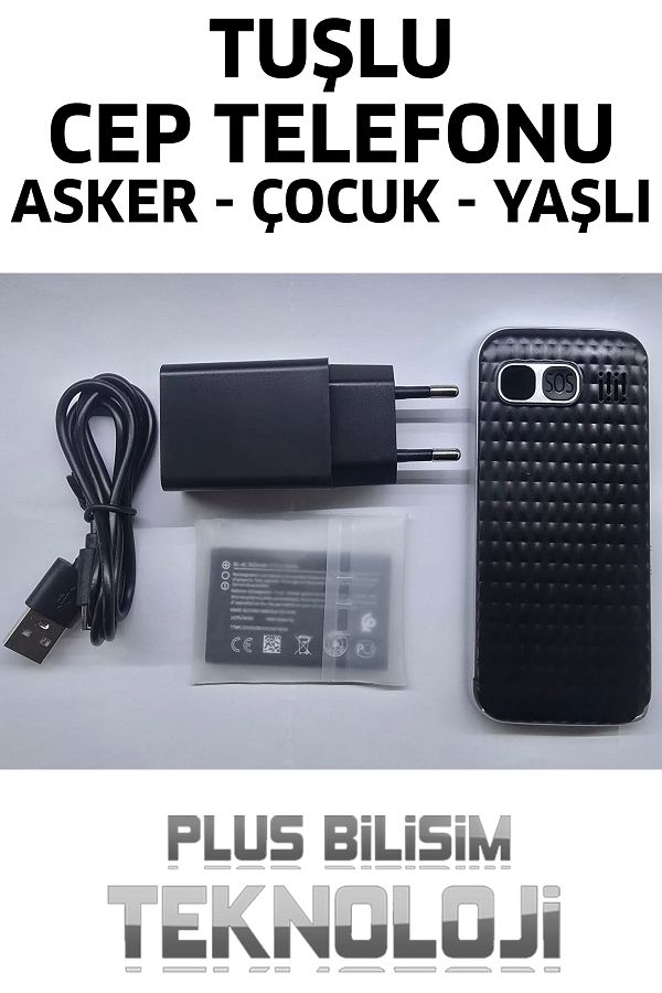 Philips Tuşlu Cep Telefonu Asker, Yaşlı, Çocuk Büyük Harfler, Hızlı Arama, Type C Şarj, El Feneri - Görsel 5