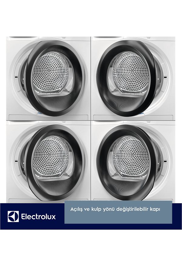 Electrolux EW8H359ST 800 Serisi DelicateCare System 9 kg A++ Inverter Isı Pompalı Kurutma Makinesi - Görsel 10