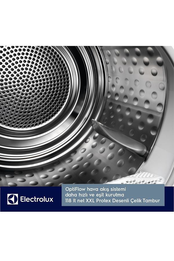 Electrolux EW8H359ST 800 Serisi DelicateCare System 9 kg A++ Inverter Isı Pompalı Kurutma Makinesi - Görsel 8