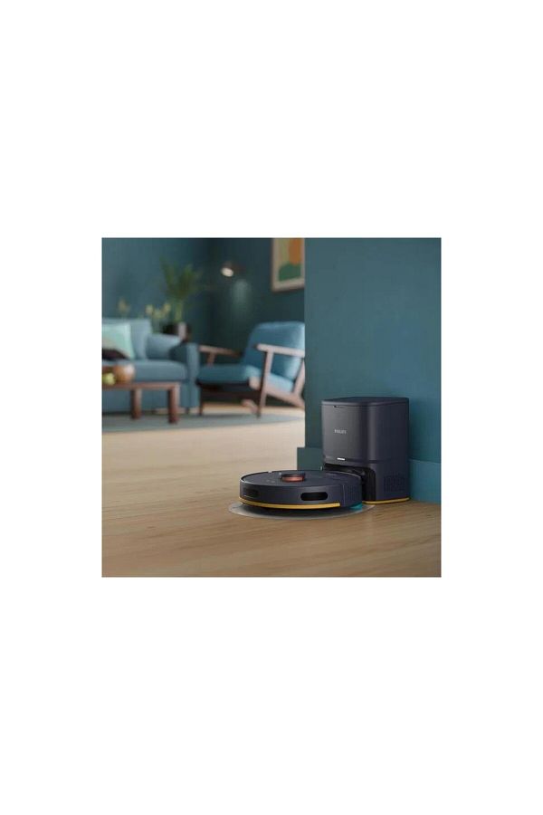 Philips Eu Homerun Robot Vacuum Robot Süpürge Lacivert - Görsel 4