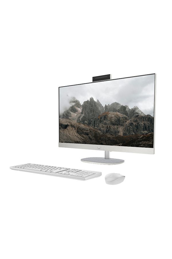 HP 27-CR1021NT Ultra 7 155U 8GB DDR5 4TB SSD Intel Graphics 27" FHD W11P Beyaz All in One & PER4 - Görsel 3