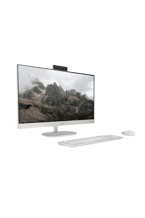 HP 27-CR1021NT Ultra 7 155U 8GB DDR5 4TB SSD Intel Graphics 27" FHD W11P Beyaz All in One & PER4 - Görsel 2
