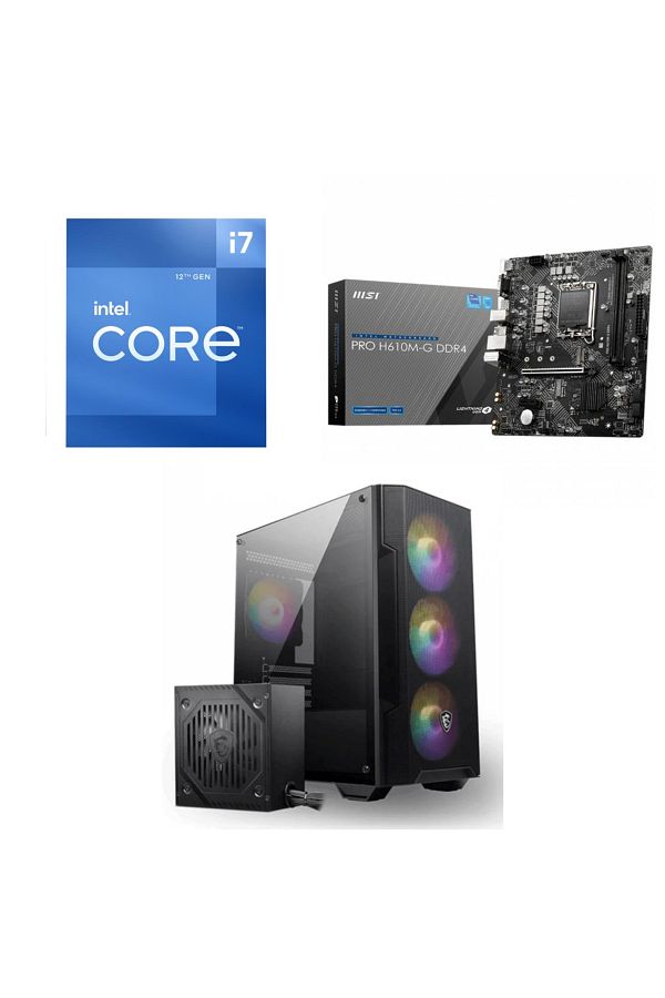 Exper Intel Core i7-12700 8GB 1 TB SSD + 2TB HDD Freedos POWERED BY MSI SR-27 - Görsel 5