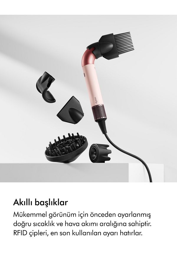 DYSON Supersonic r™ saç kurutma makinesi Kıvırcık+Bukleli (Ceramic Pink) - Görsel 7