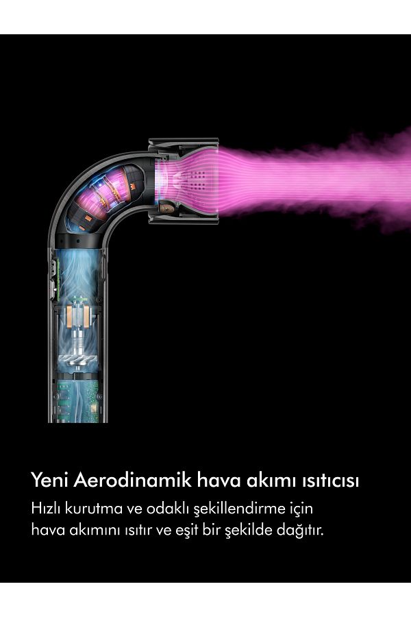 DYSON Supersonic r™ saç kurutma makinesi Kıvırcık+Bukleli (Ceramic Pink) - Görsel 4