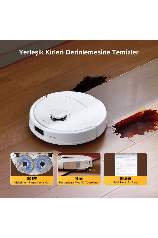 Roborock Qrevo C Akıllı Robot Süpürge - Görsel 7