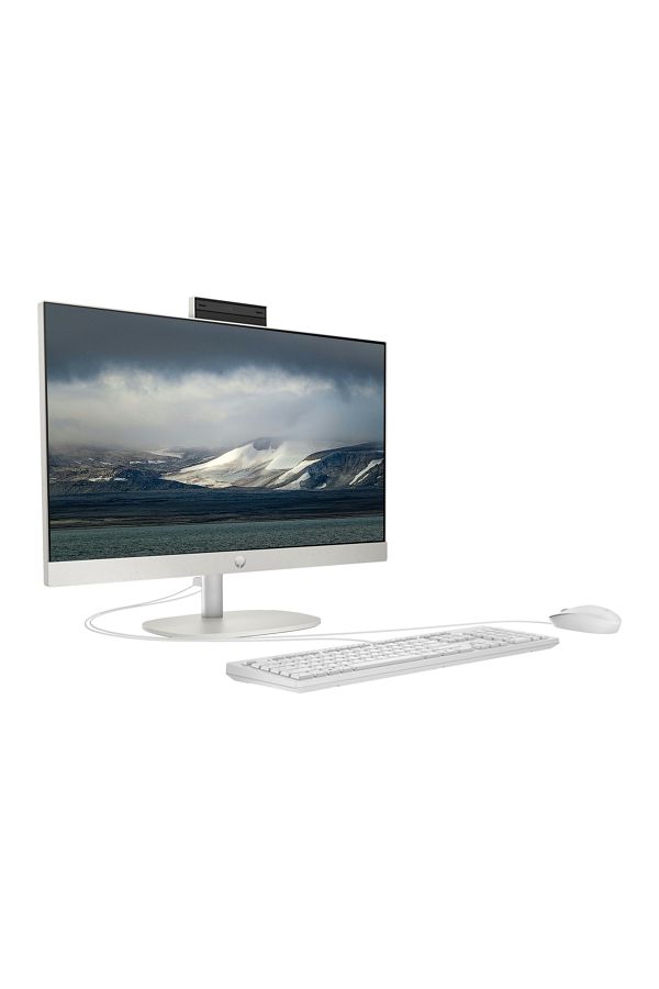 HP ProOne 240 G10 i5 1335U 8GB 1TB SSD Iris Xe Graphics 23.8" FHD W11P All In One PC Beyaz & PER4 - Görsel 2