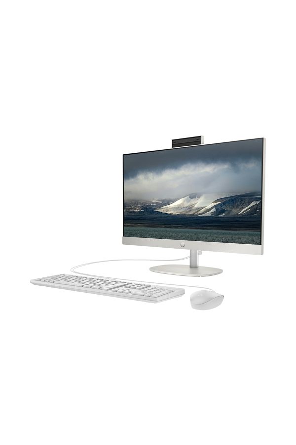 HP ProOne 240 G10 i5 1335U 8GB 1TB SSD Iris Xe Graphics 23.8" FHD W11P All In One PC Beyaz & PER4 - Görsel 3