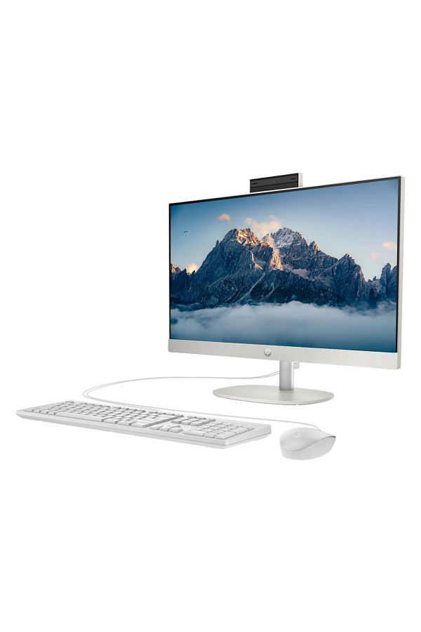 HP ProOne 240 G10 i7 1355U 36GB 4TB SSD Iris Xe Graphics 23.8" FHD W11H All In One PC Beyaz & PER4 - Görsel 3