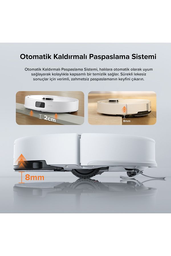 Roborock Q8 Max Pro Akıllı Robot Süpürge - Görsel 4