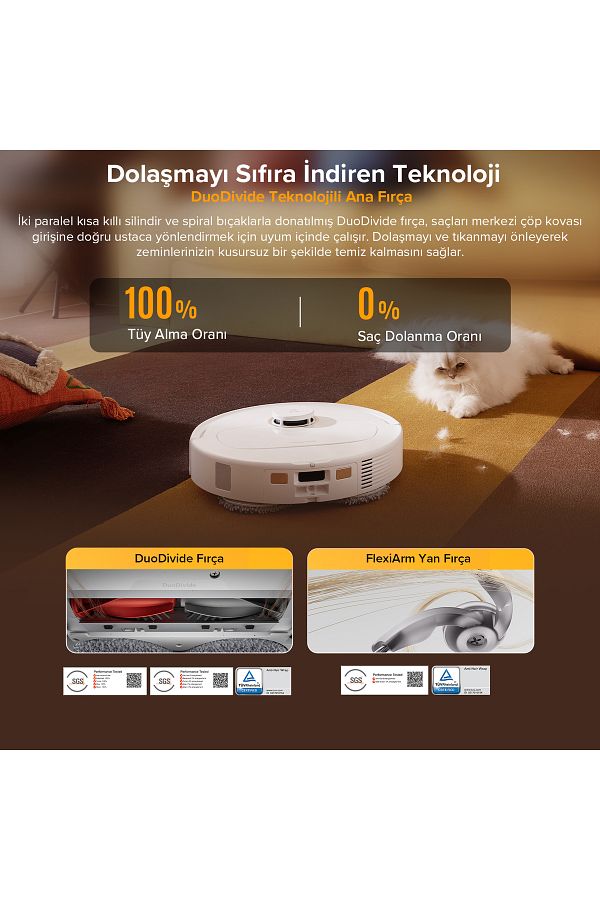 Roborock Qrevo C Akıllı Robot Süpürge - Görsel 6