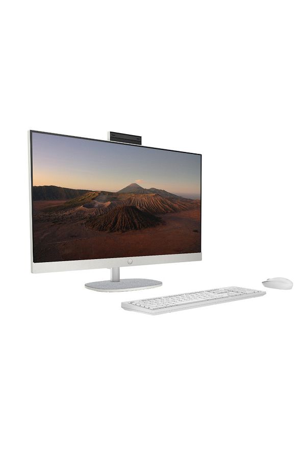 HP 27-CR0009NT i5 1335U 64GB 1TB SSD Intel Graphics 27" FHD IPS W11H All In One PC Beyaz & PER4 - Görsel 2