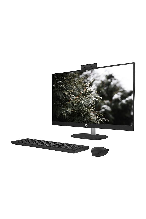 HP 27-CR1013NT Ultra 7 155U 32GB DDR5 4TB SSD Intel Graphics 27" FHD FDOS Siyah All in One & PER4 - Görsel 3