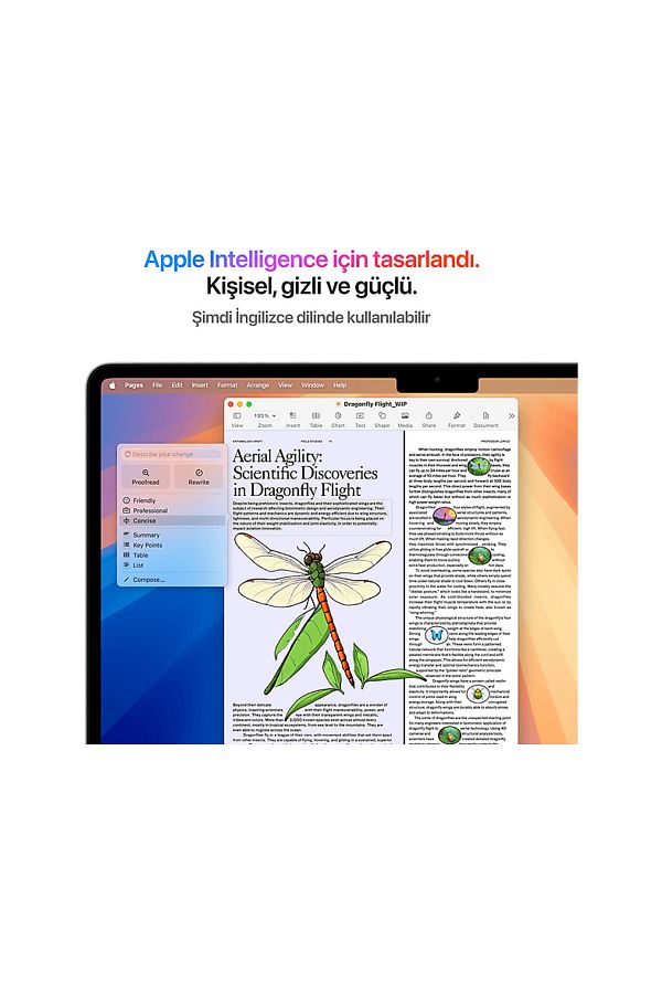 Apple MW0X3TU/A/MacBook Air/Apple M4 İşlemci (10 Çekirdek CPU-10 Çekirdek GPU)/16GB RAM/512GB SSD/13 - Görsel 5