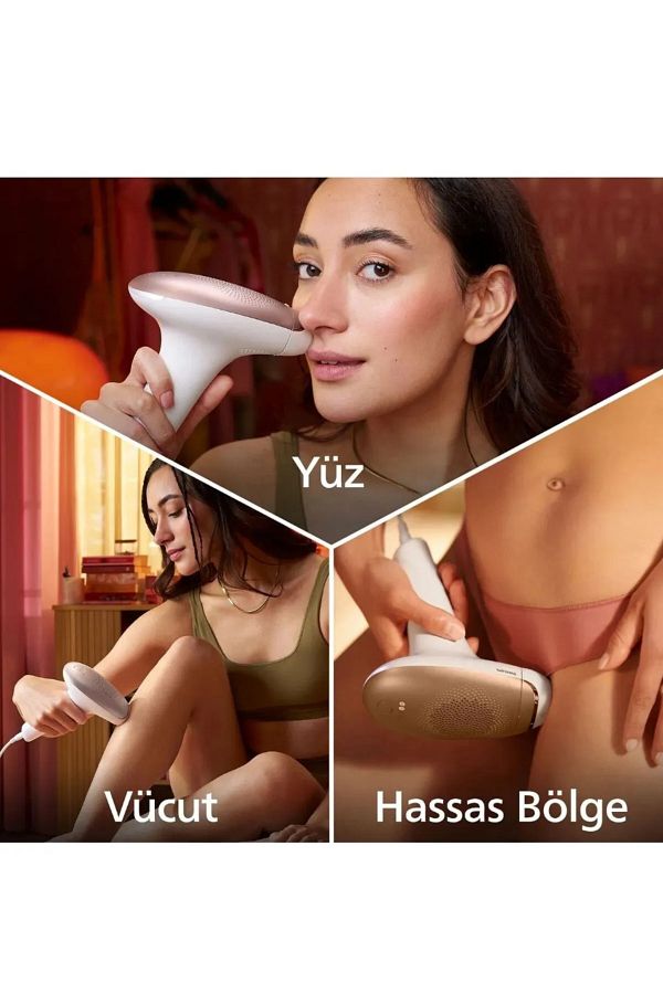 Philips Lumea Premium Yüz, Vücüt Ve Hassas Bölge Bakım & Lazer Epilasyon Ve Bakım Seti - Görsel 6