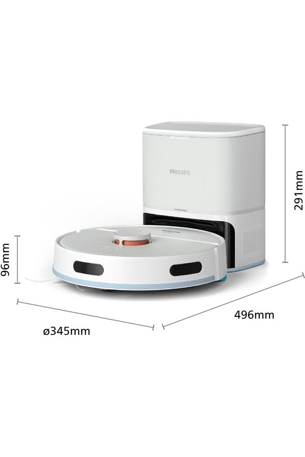 Philips 2000 Vaccum En Hızlı Serisi Islak Kuru Moplu İstasyonlu Robot Süpürge, XU2100/20 EVİMTECHX - Görsel 2