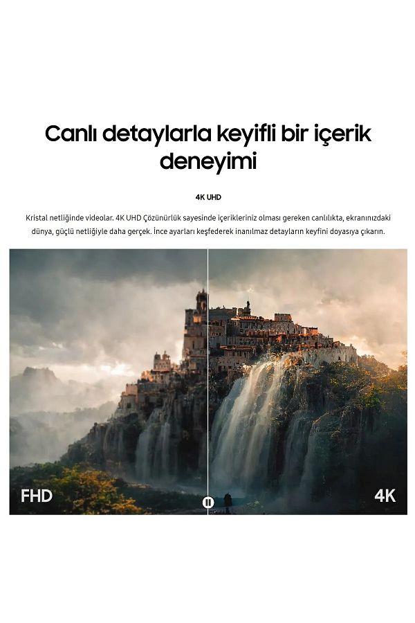Samsung Akıllı Tv-monitör 109 Ekran 43" Wi-fi Apple Android Kablosuz Görüntü Aktarım-tizen Os Akıcı Arayüz - Görsel 3