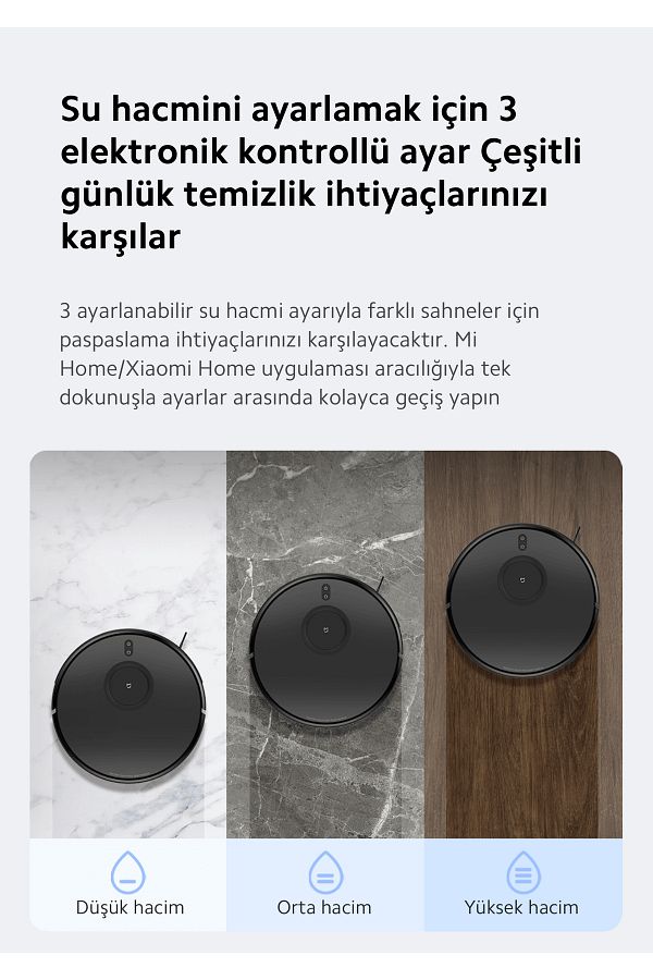 Xiaomi 8000pa Ultra Emiş Güçlü Üstün Performanslı Turbolu Süpürge - Yüksek Performanslı Sensörler - Görsel 4