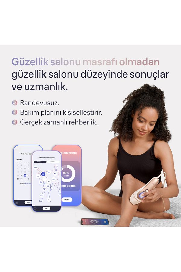 Braun IPL Skin i·expert, Evde Tüy Alma, Ücretsiz Uygulama, Çanta, Gillette Venus, 3 Başlık, PL7253 - Görsel 7