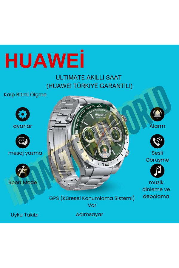 Huawei Huaweı Watch Ultimate Yeşil