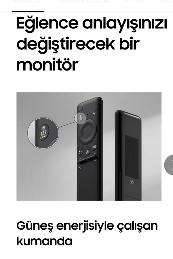 Samsung Smart Ve Hızlı Tizen Kablosuz Görüntü Aktarım Apple-android 109 Ekran 43" Inç 4k-uhd Monitör - Tv - Görsel 2