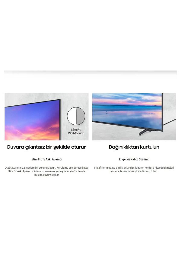Samsung 55" 139 Ekran Dahili Uydu Alıcılı 4K Ultra HD LED TV - Görsel 8