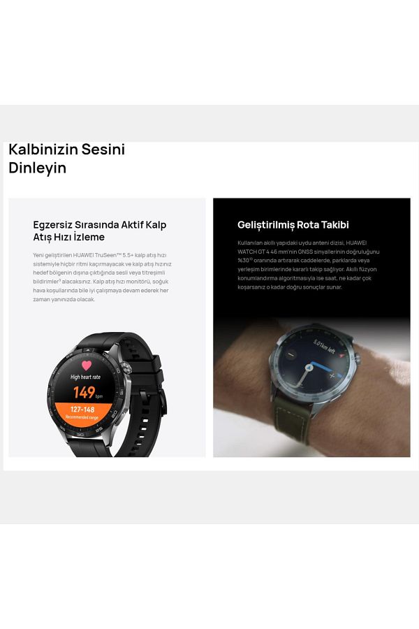 Huawei Watch Gt4 Siyah Akıllı Saat 46mm - Görsel 8
