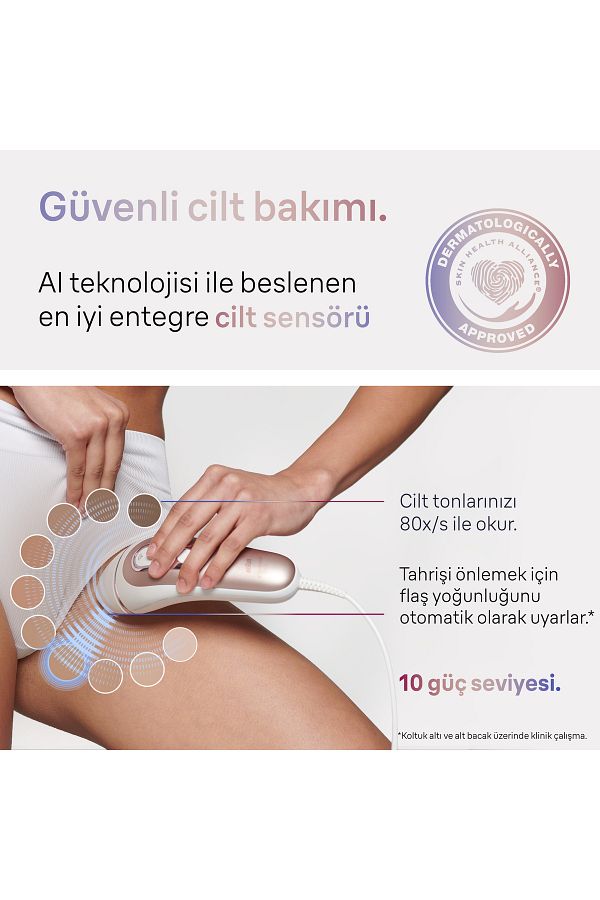 Braun IPL Skin i·expert, Evde Tüy Alma, Ücretsiz Uygulama, Çanta, Gillette Venus, 3 Başlık, PL7253 - Görsel 5