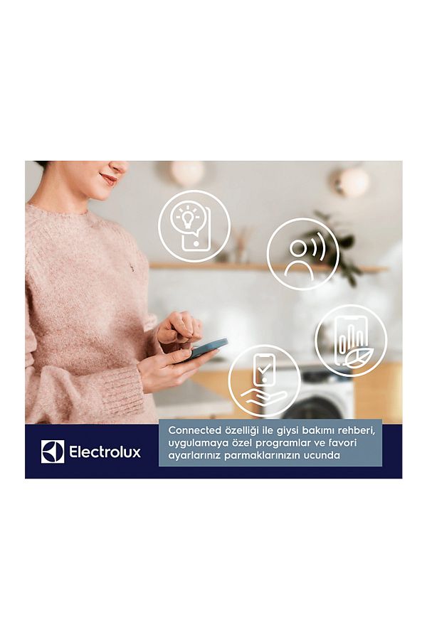 Electrolux EW7W4602QT 700 Serisi 11/7kg 1600 Devir Buharlı Wi-Fi Kurutmalı Çamaşır Makinesi - Görsel 6