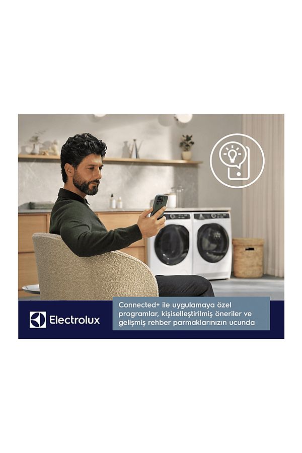 Electrolux EW8W7607AT 800 Serisi UltraCare 11 kg Yıkama 7 kg Kurutma 1600 Devir AutoDose Wi-Fi Kurut - Görsel 7