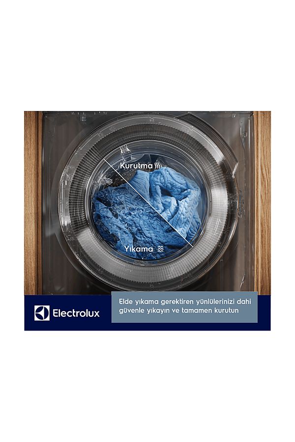 Electrolux EW7W4602QT 700 Serisi 11/7kg 1600 Devir Buharlı Wi-Fi Kurutmalı Çamaşır Makinesi - Görsel 5