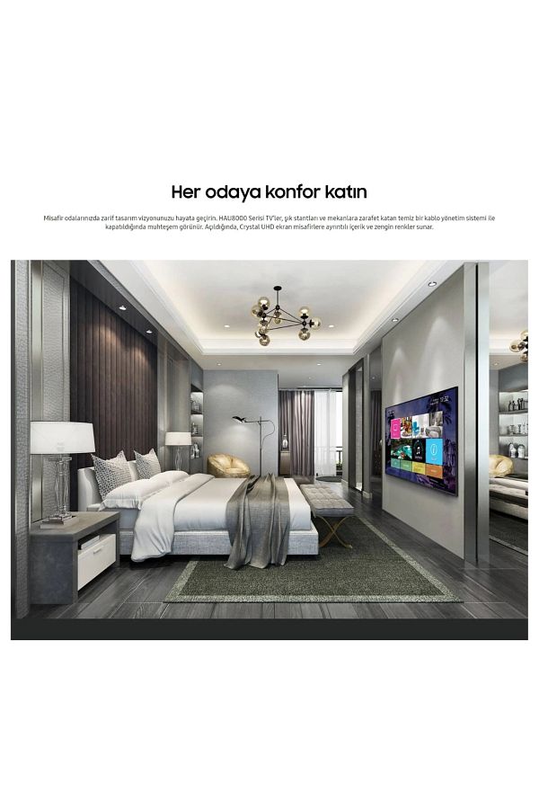 Samsung 55" 139 Ekran Dahili Uydu Alıcılı 4K Ultra HD LED TV - Görsel 6