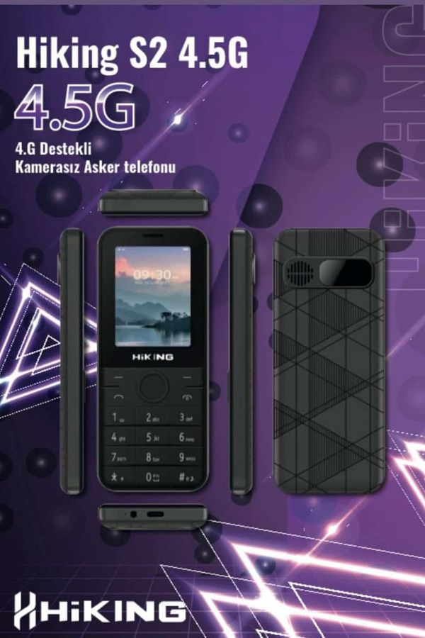 Hiking Hiking S2 Kamerasız Büyük Ekran 4.5g Tuşlu Telefon (HİKİNG TÜRKİYE GARANTİLİ)
