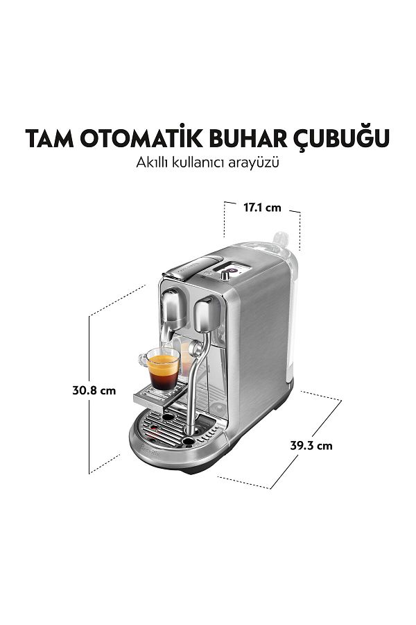 Nespresso J520 Creatista Plus Süt Çözümlü Espresso Kahve Makinesi - Görsel 3