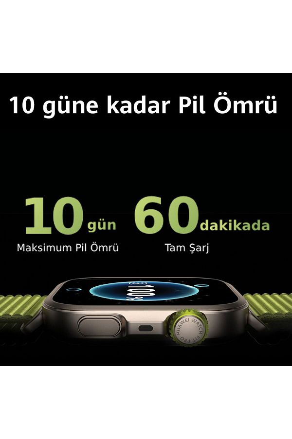 Huawei WATCH Fit 4 Pro (HUAWEI Türkiye Garantili) - Yeşil - Görsel 6