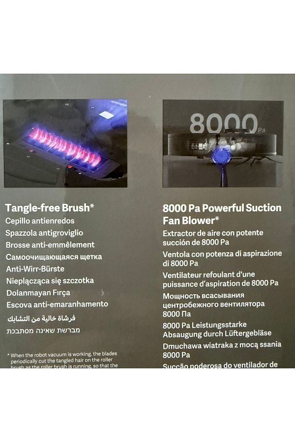 Xiaomi 8000Pa Emiş Gücü, Akıllı Haritalama ve Mop ile Sessiz, Hijyenik -Akıllı Robot Süpürge - Görsel 6