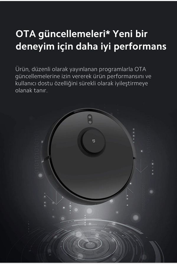 Xiaomi 8000Pa Emiş Gücü, Akıllı Haritalama ve Mop ile Sessiz, Hijyenik -Akıllı Robot Süpürge - Görsel 5