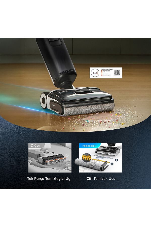Roborock F25 ACE Islak Kuru Akıllı Dikey Süpürge - Görsel 4