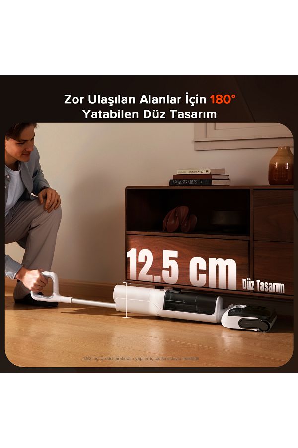 Roborock F25 RT Islak Kuru Akıllı Dikey Süpürge - Görsel 6