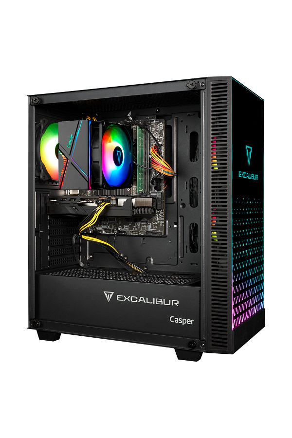 CASPER Excalibur E65L.144F-EF70X-0HE Core i5-14400F 64GB DDR5 RAM 1TB SSD RTX 5070 Dos Masaüstü Bilgisayar