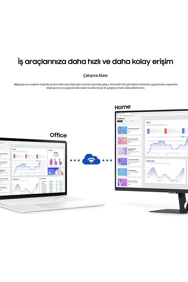 Samsung Akıllı Tv-monitör 32'' 80 Ekran Wi-fi ,tizen-apple Android Kablosuz Bağlantı Tizen Os Akıcı Arayüz - Görsel 2