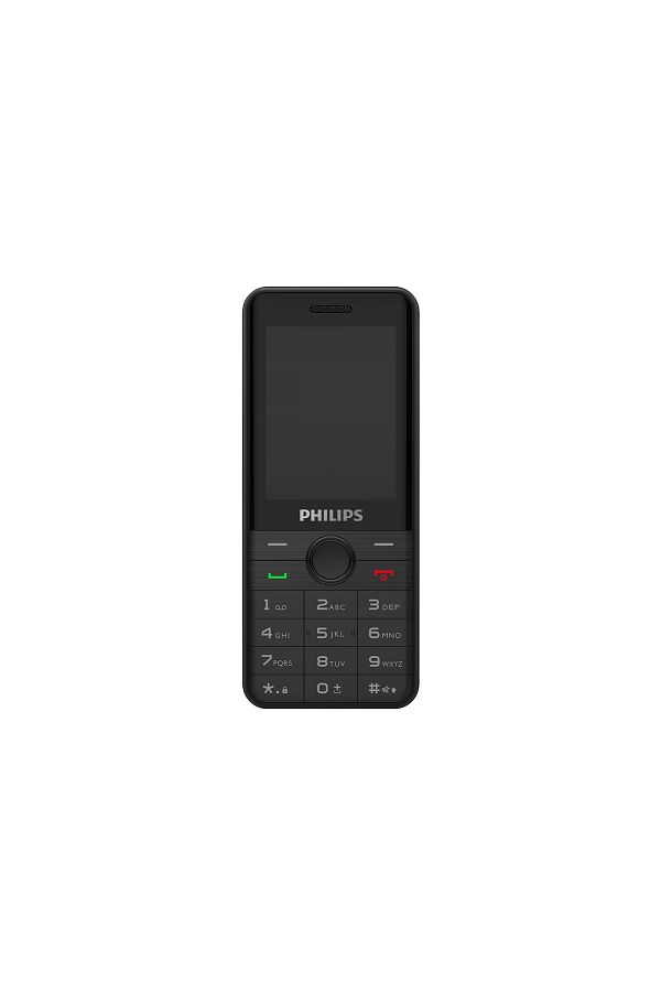 Philips Xenium E172 Kameralı Çift Sim Kart Tuşlu Cep Telefonu Siyah