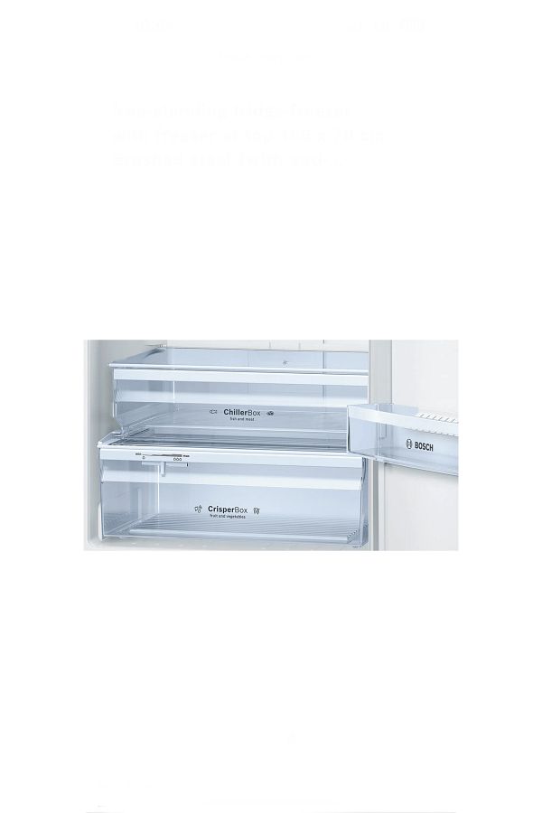 Bosch Kdn56vı35n Üstten Donduruculu Buzdolabı186 X 70 Cm Kolay Temizlenebilir Inox - Görsel 4