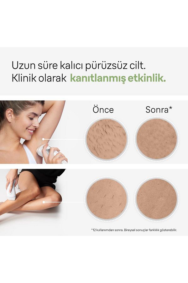 Braun Ipl Silk·expert Pro 3, Evde Tüy Alma, Çanta, Venus Tıraş Makinesi, 2 Başlık Ile, Pl3132 - Görsel 4