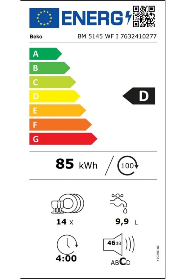 Beko Bm 5145 Wf I 5 Programlı Inox Bulaşık Makinesi - Görsel 2