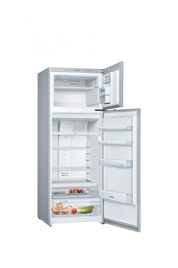 Bosch Kdn56vı35n Üstten Donduruculu Buzdolabı186 X 70 Cm Kolay Temizlenebilir Inox - Görsel 2