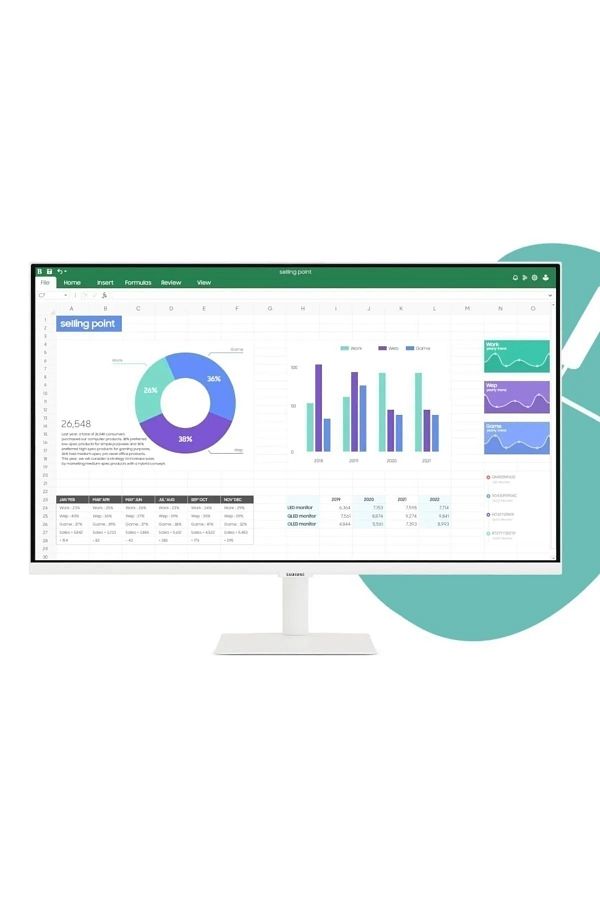 Samsung M5 Serisi 27" 4 Ms 60 Hz Full Hd Va Led Akıllı Monitör-televizyon - Görsel 5
