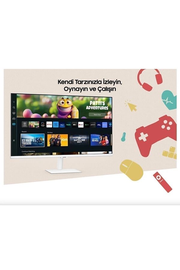 Samsung M5 Serisi 27" 4 Ms 60 Hz Full Hd Va Led Akıllı Monitör-televizyon - Görsel 2