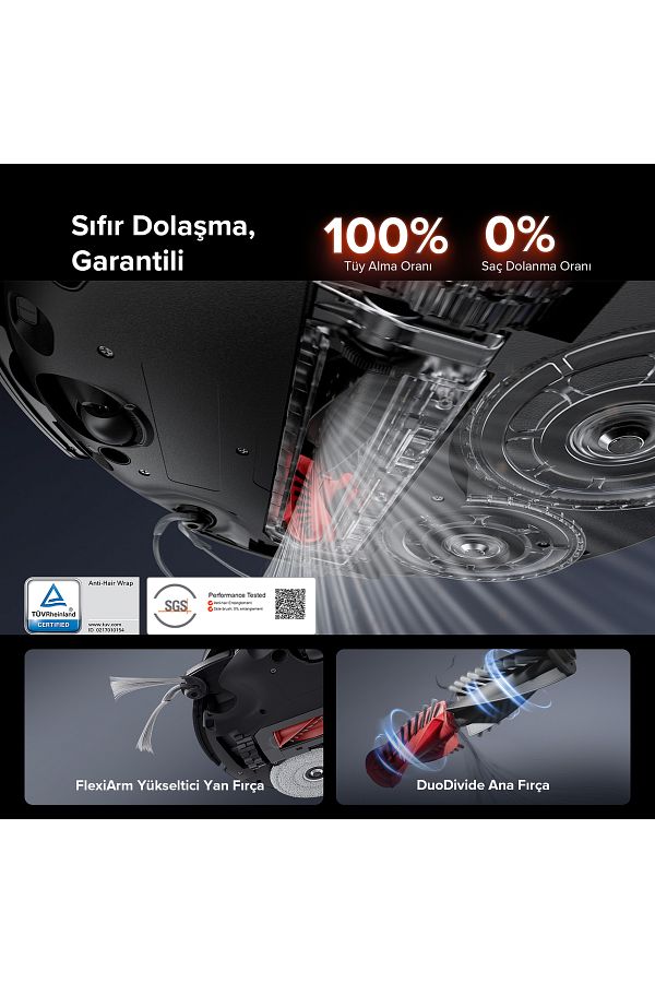 Roborock Saros 10R Akıllı Robot Süpürge - Görsel 4